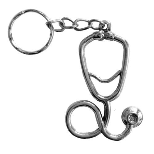 Llavero metal Fonendoscopio-zoom-