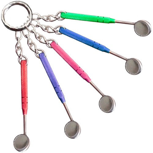 Llavero Espejo Dental - colores-zoom-