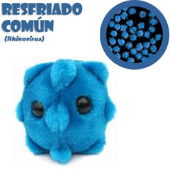 GiantMicrobes (peluche) - Rhinovirus (resfriado)