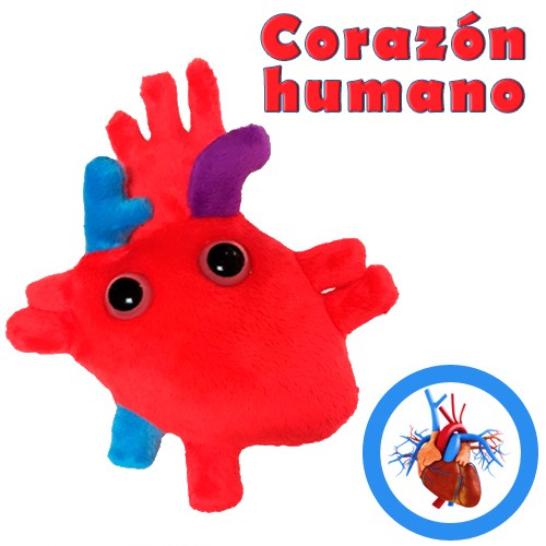 Giantmicrobes - Corazón de peluche-zoom-