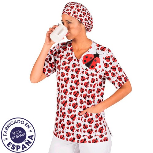 Blusón Microfribra - Mariquitas-1