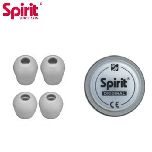 Accesorios para fonendoscopio Spirit: 4 olivas auditivas grises y una membrana de recambio original con sello CE
