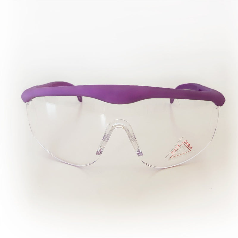 Gafas de protección / seguridad color liso (con montura entera de color)-zoom-