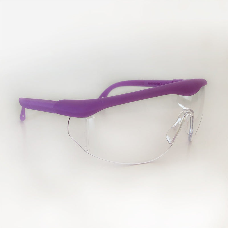 Gafas de protección / seguridad color liso (con montura entera de color)-zoom-