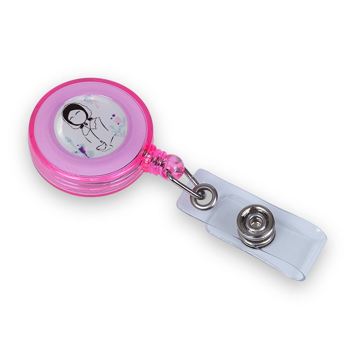 Retráctil Plástico Enfermanía Edition - Rosa-zoom-1