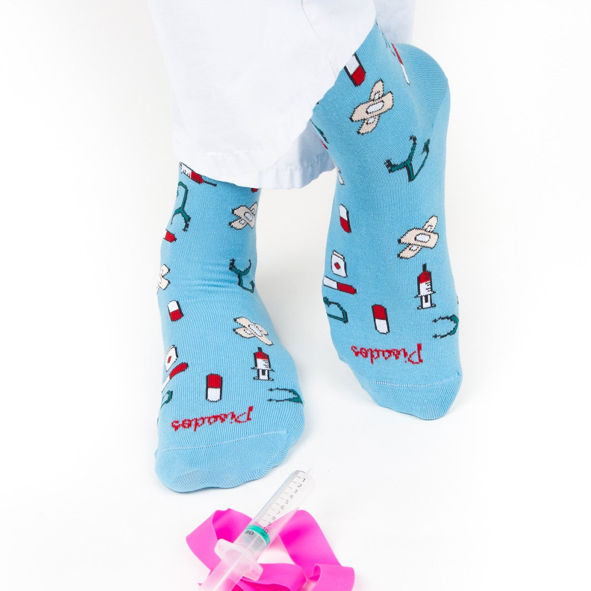 Calcetines estampados Healthy Tools – vista general