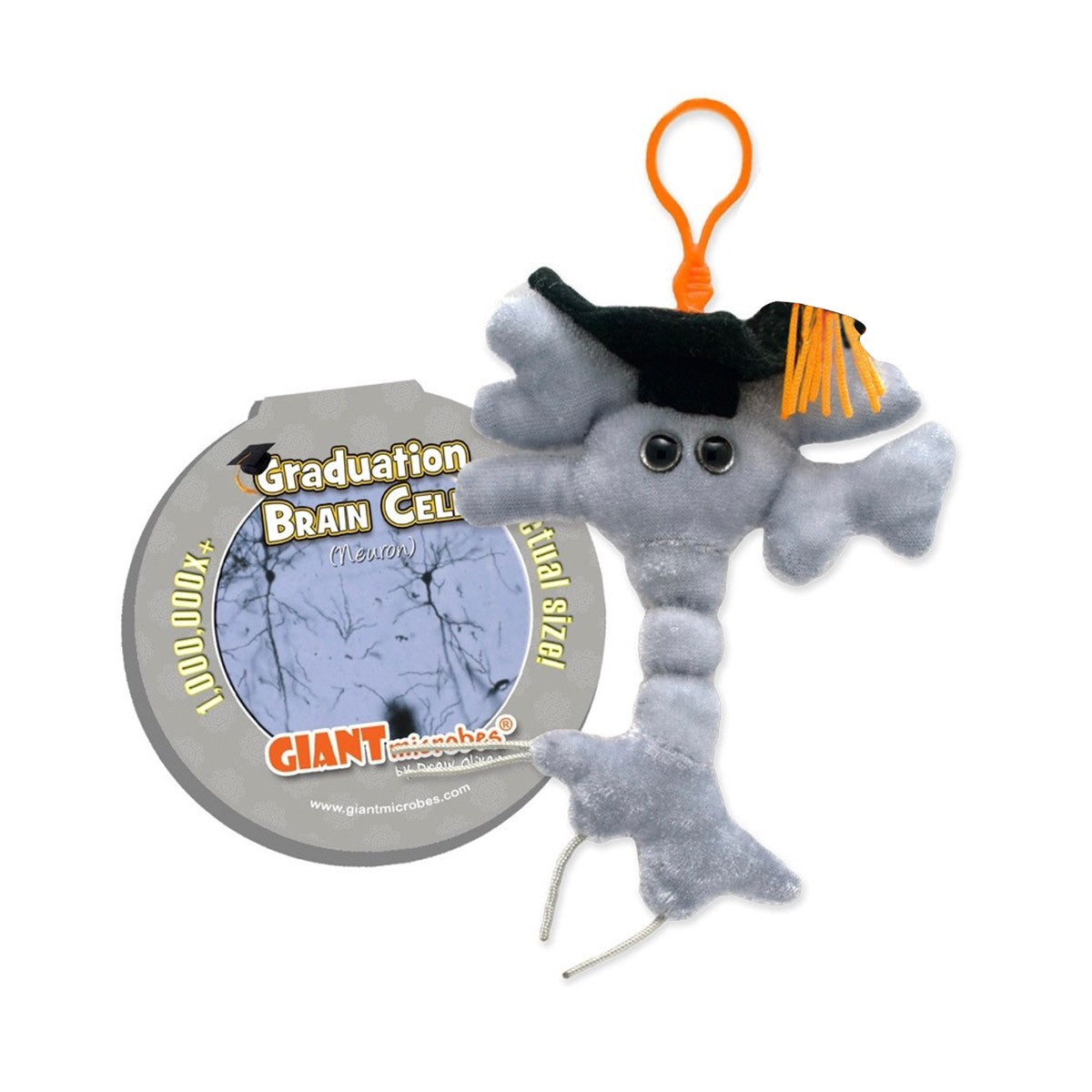 Giantmicrobe Keychain - Graduated Neuronal Cell