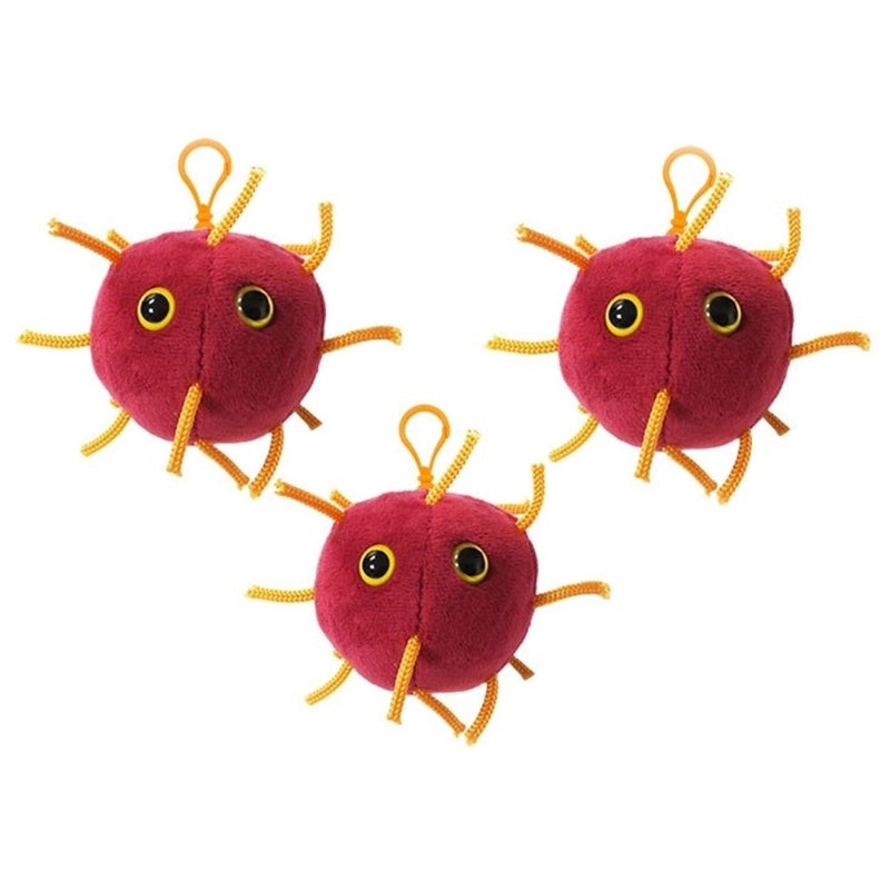 Llavero peluche Giantmicrobe - COVID-19-zoom-