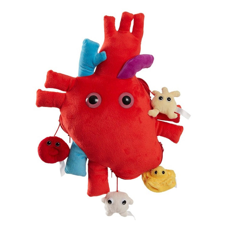 Giantmicrobes - Corazón XL de peluche-zoom-