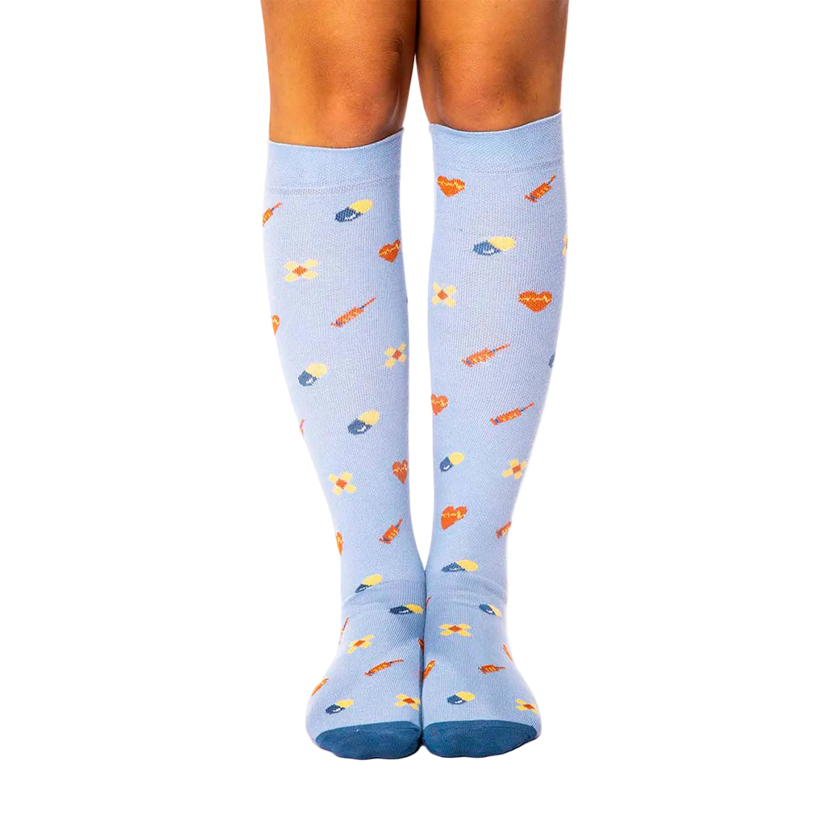 Calcetines Compresivos estampados - Pills-1