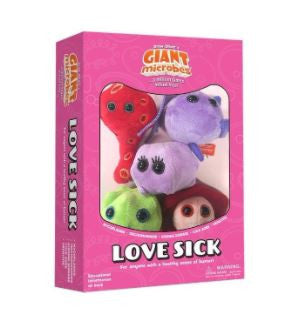 Caja mini-giant microbes - Amor enfermo