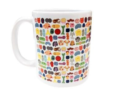 taza cerámica virus