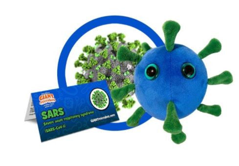 GiantMicrobes (peluche) SARS- COV-1-2
