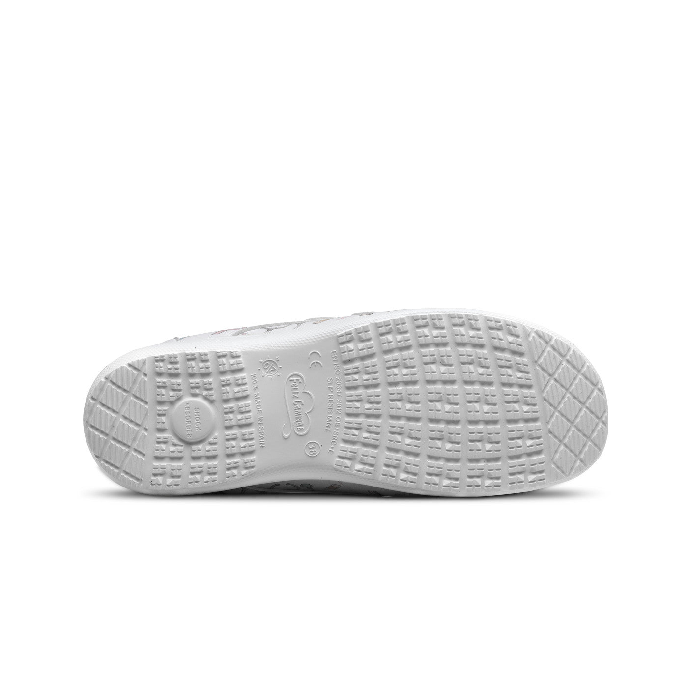 Zapato piel vegana velcro - estampado Instrumental-zoom-5