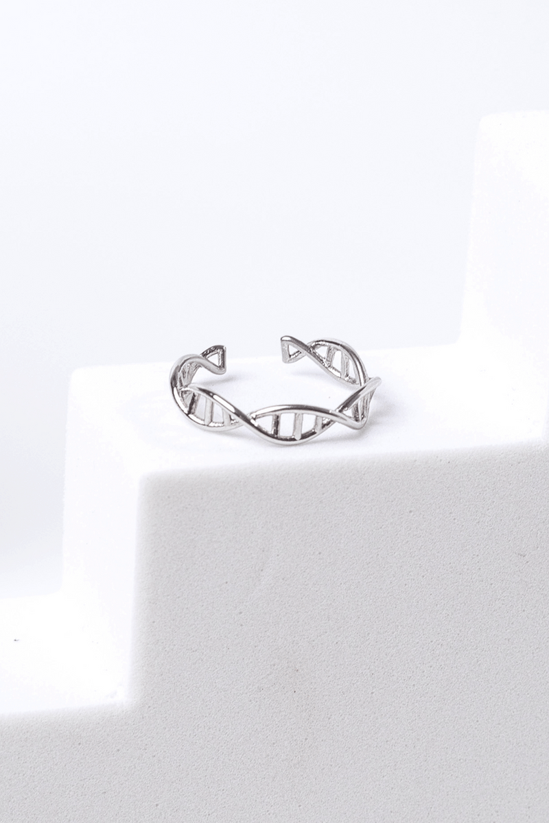Anillo ADN - acero inoxidable-zoom-