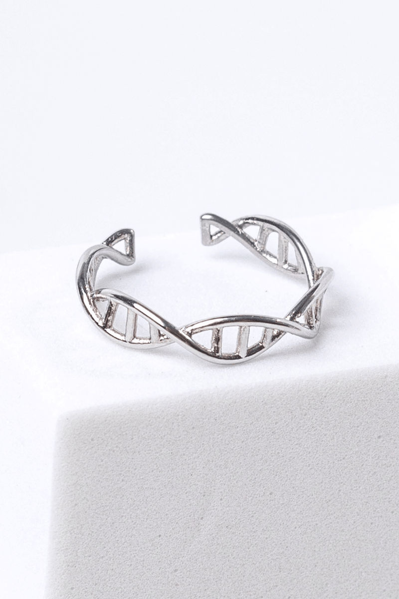Anillo ADN - acero inoxidable-zoom-