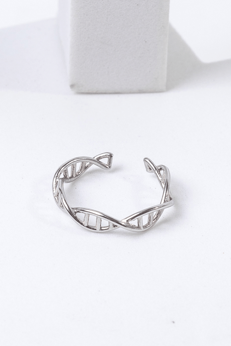Anillo ADN - acero inoxidable-zoom-