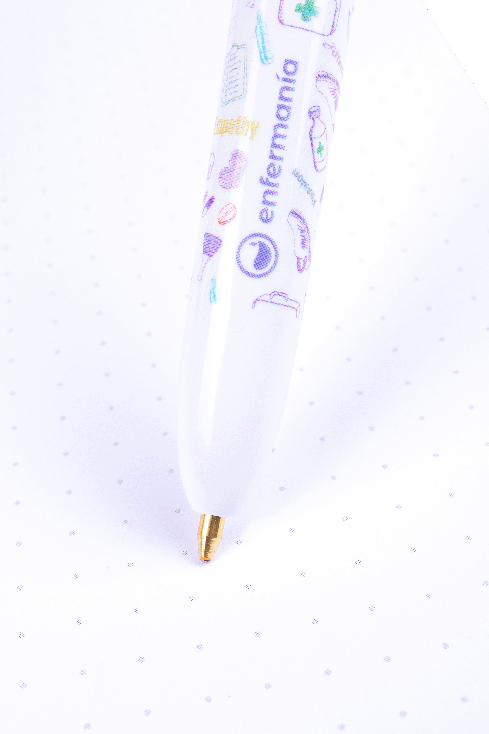 BIC patterned ballpoint pen, 4 colors - Care Collection-zoom-3