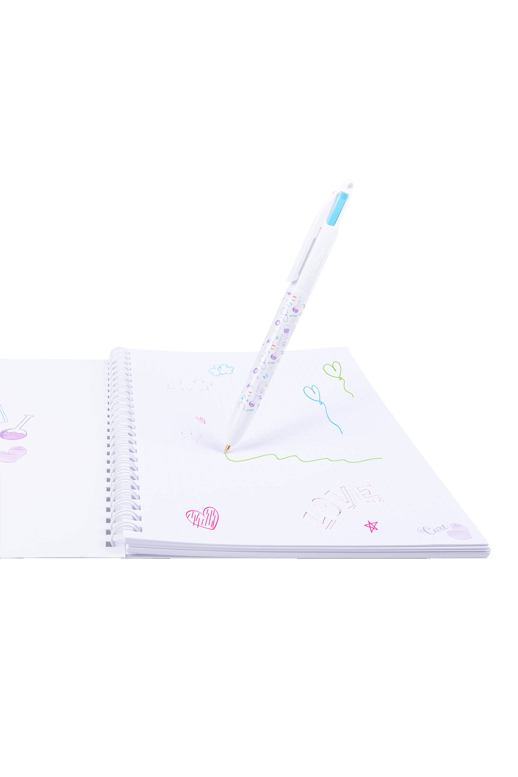 BIC patterned ballpoint pen, 4 colors - Care Collection-zoom-5