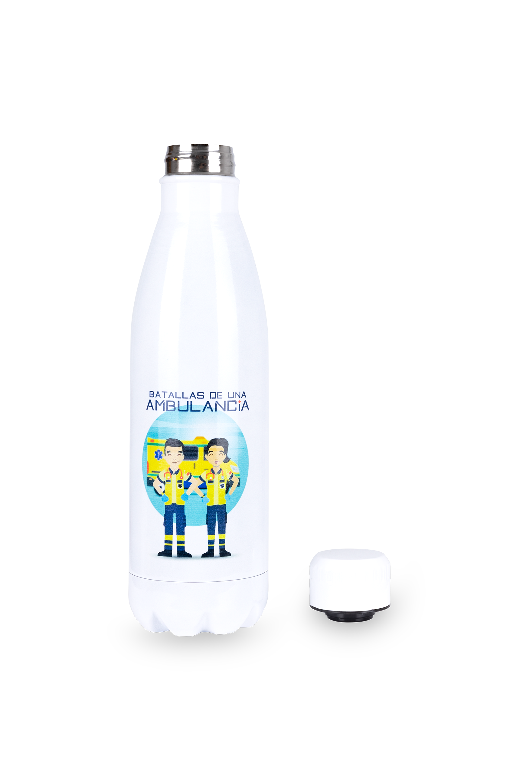 Botella personalizable estampada  - Batallas de una ambulancia-zoom-3