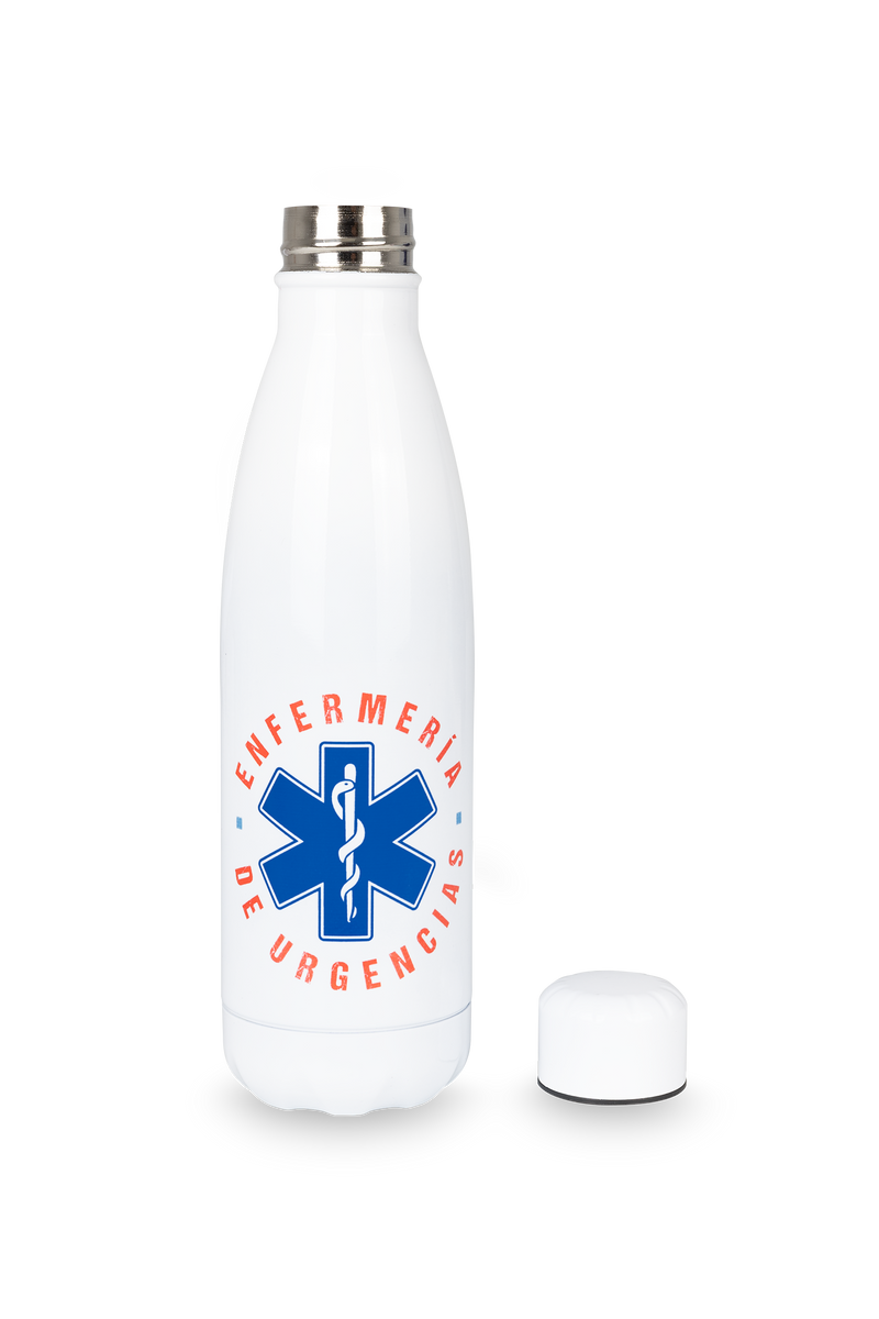Botella estampada - Enfermería de urgencias-zoom-