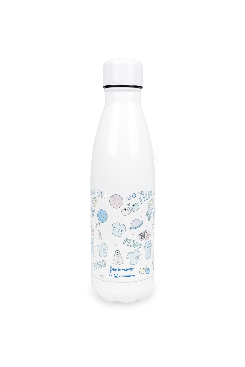 Botella personalizable estampada - Fisio pastel-zoom-