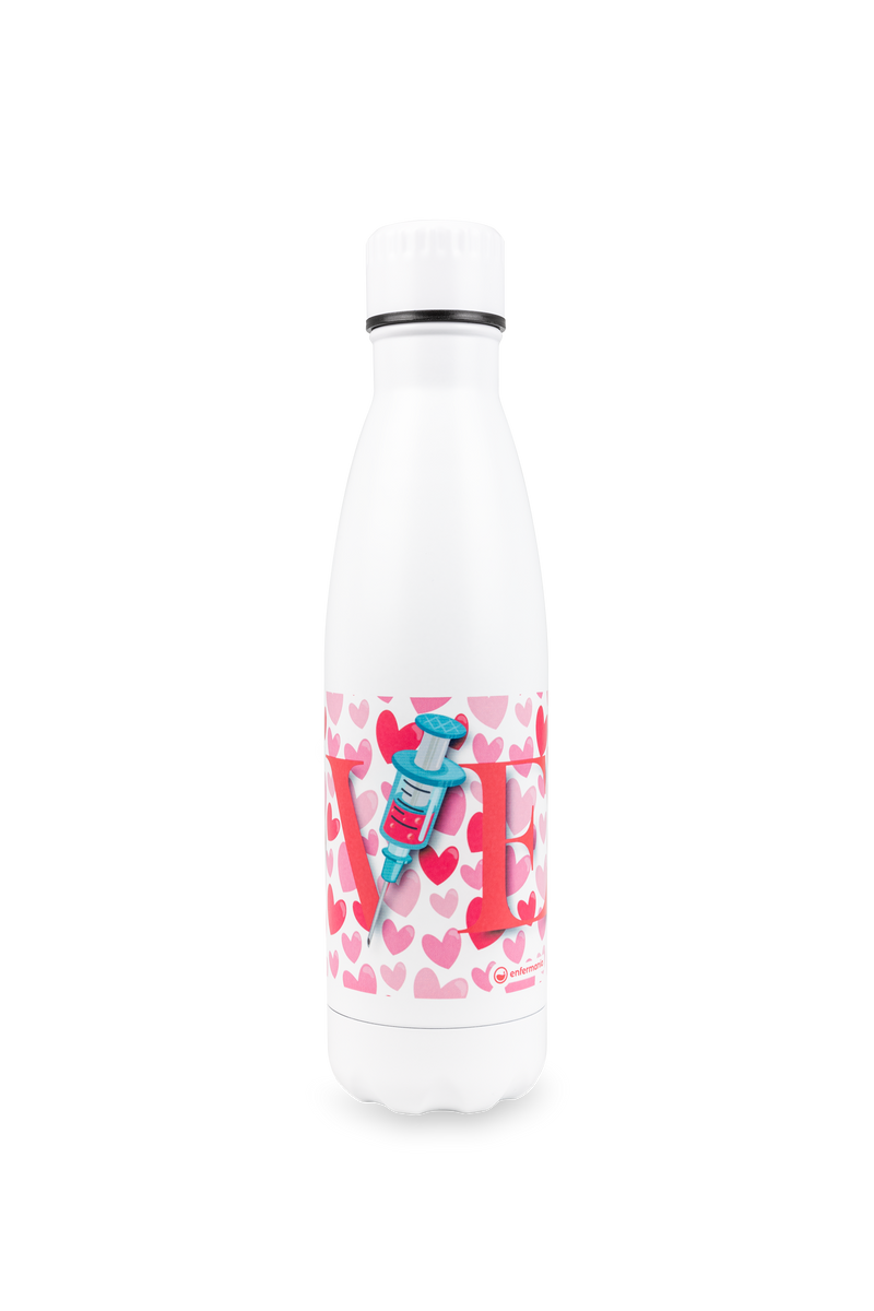 Botella estampada - Corazones-zoom-