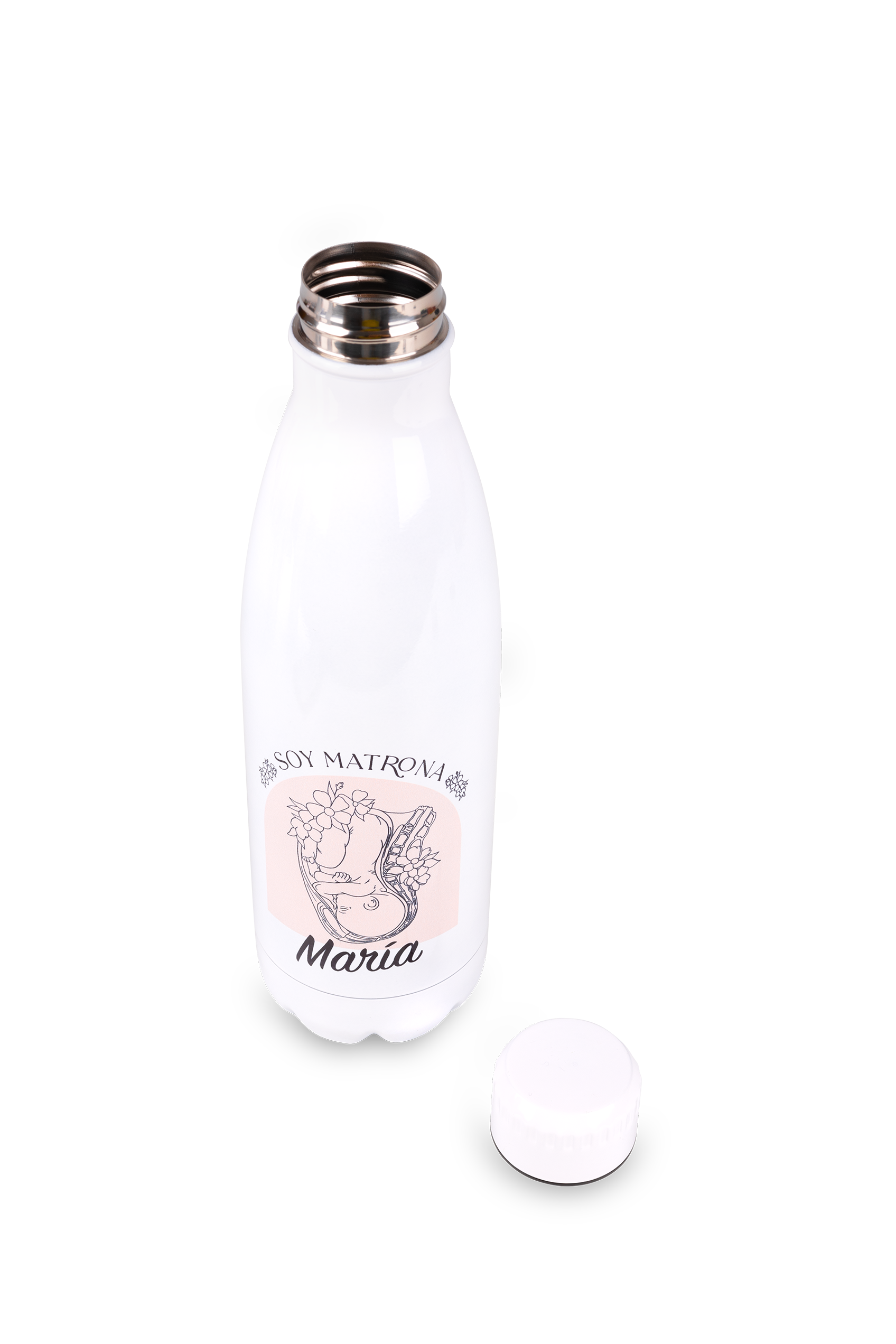 Botella personalizable estampada - Soy Matrona @elartedecuidar-zoom-4