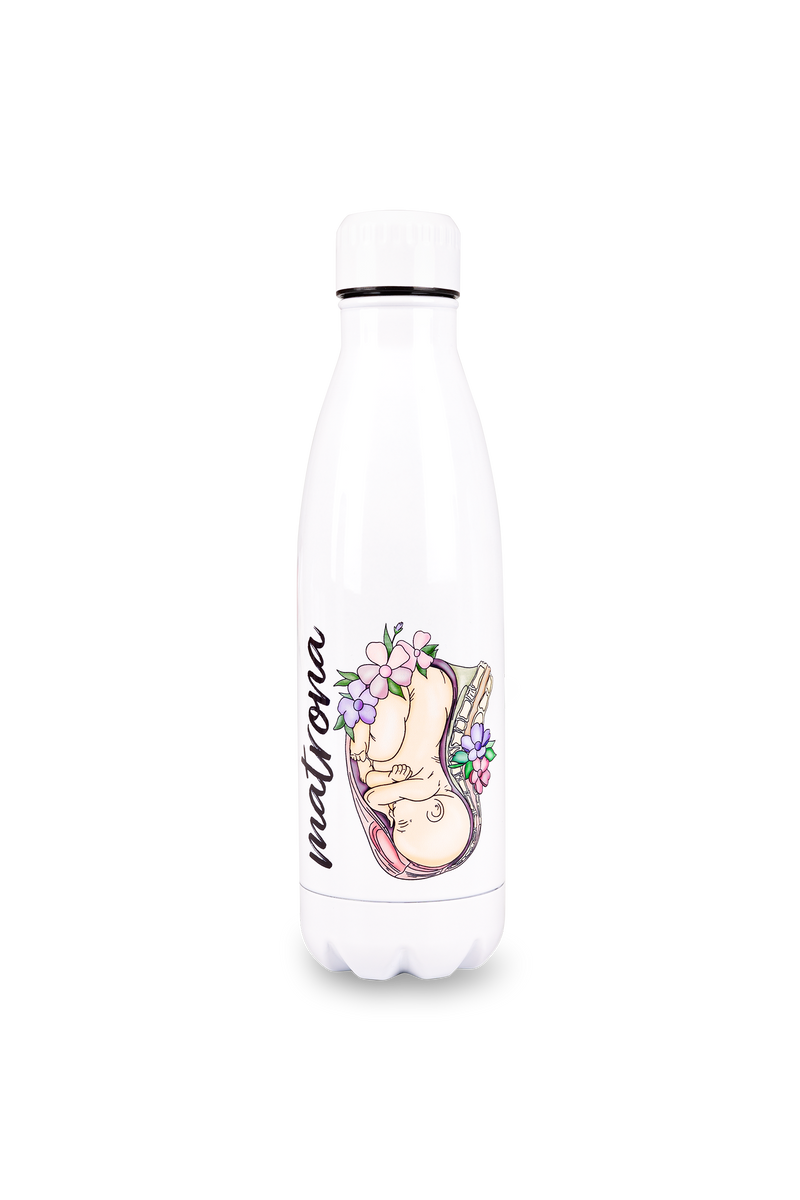 Botella personalizable estampada - Matrona Vida @elartedecuidar-zoom-