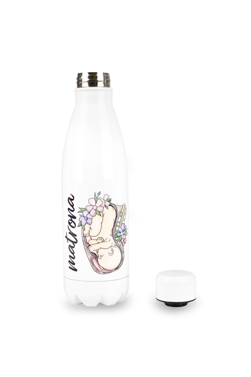 Botella personalizable estampada - Matrona Vida @elartedecuidar-zoom-