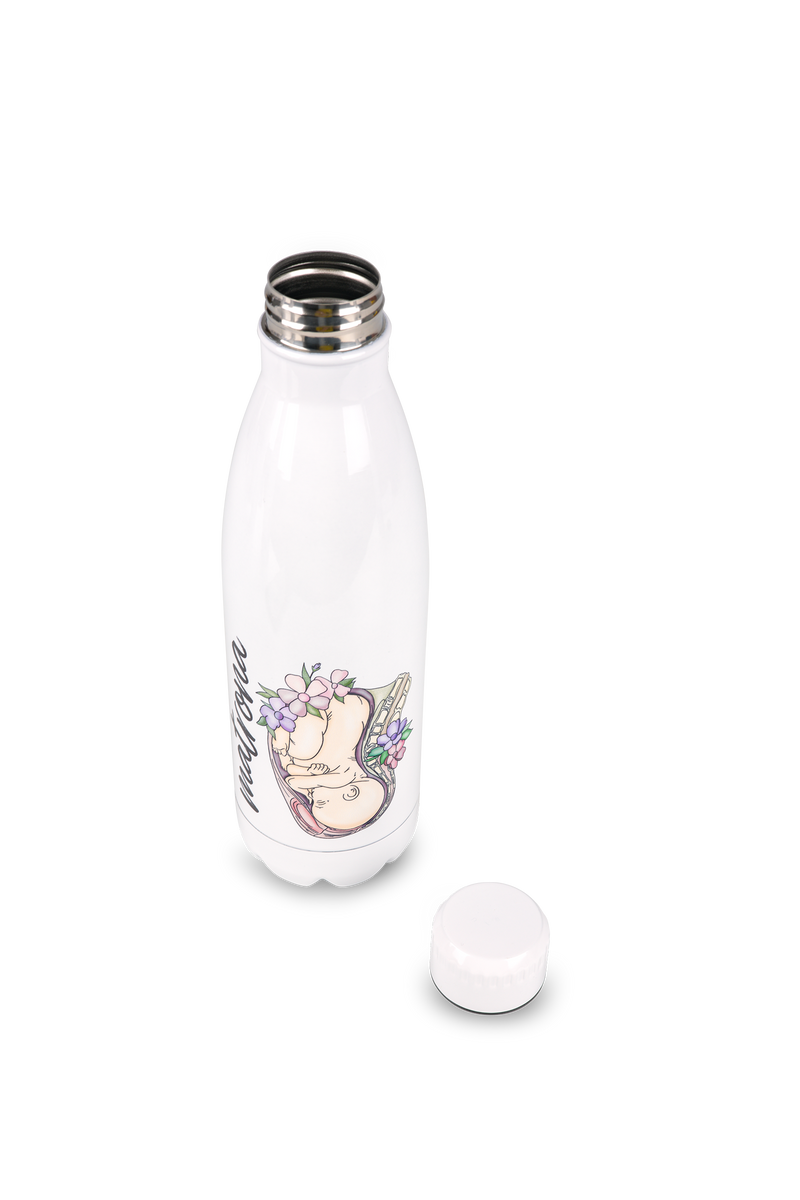 Botella personalizable estampada - Matrona Vida @elartedecuidar-zoom-