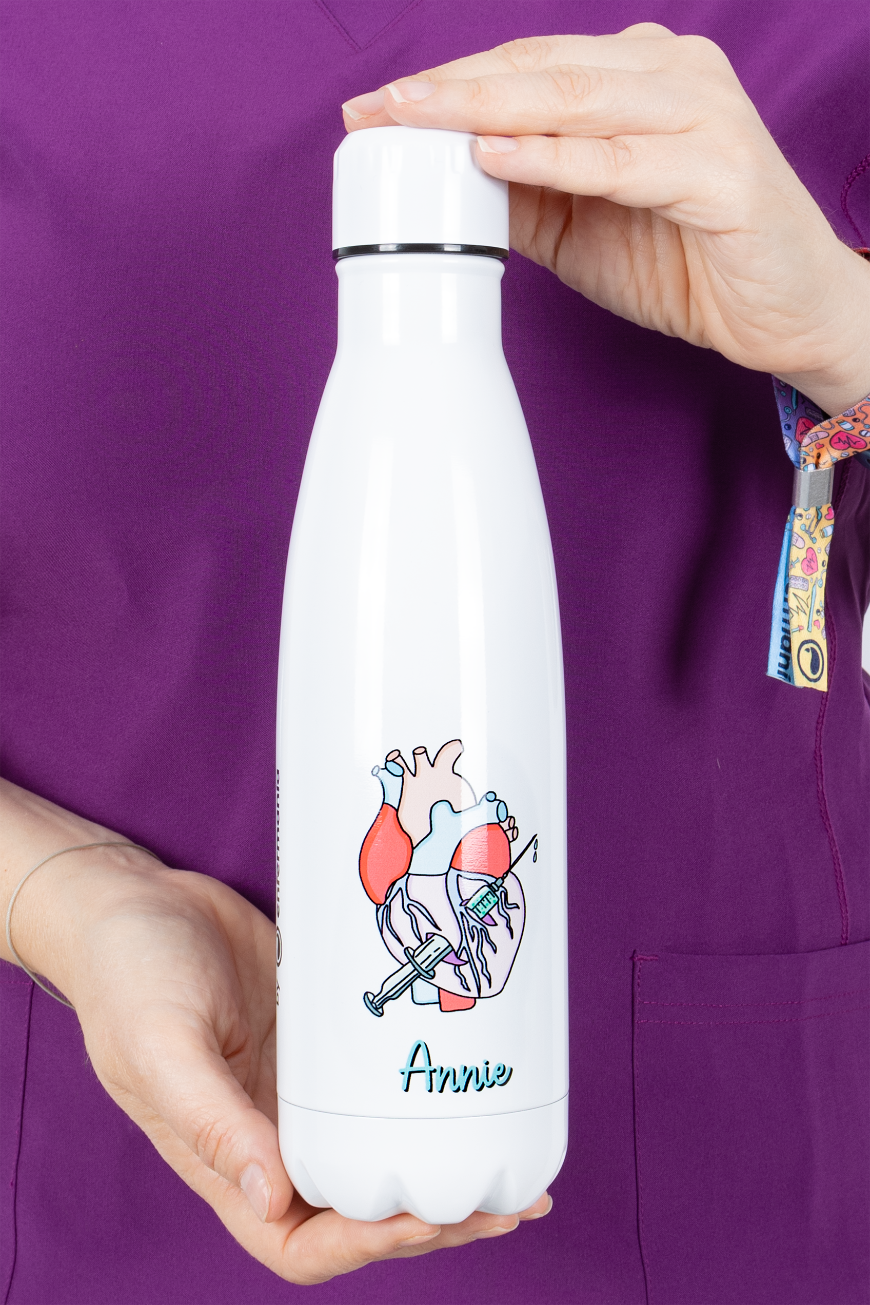 Botella personalizable estampada  - Rebelheart @anni.ghtingale-zoom-3