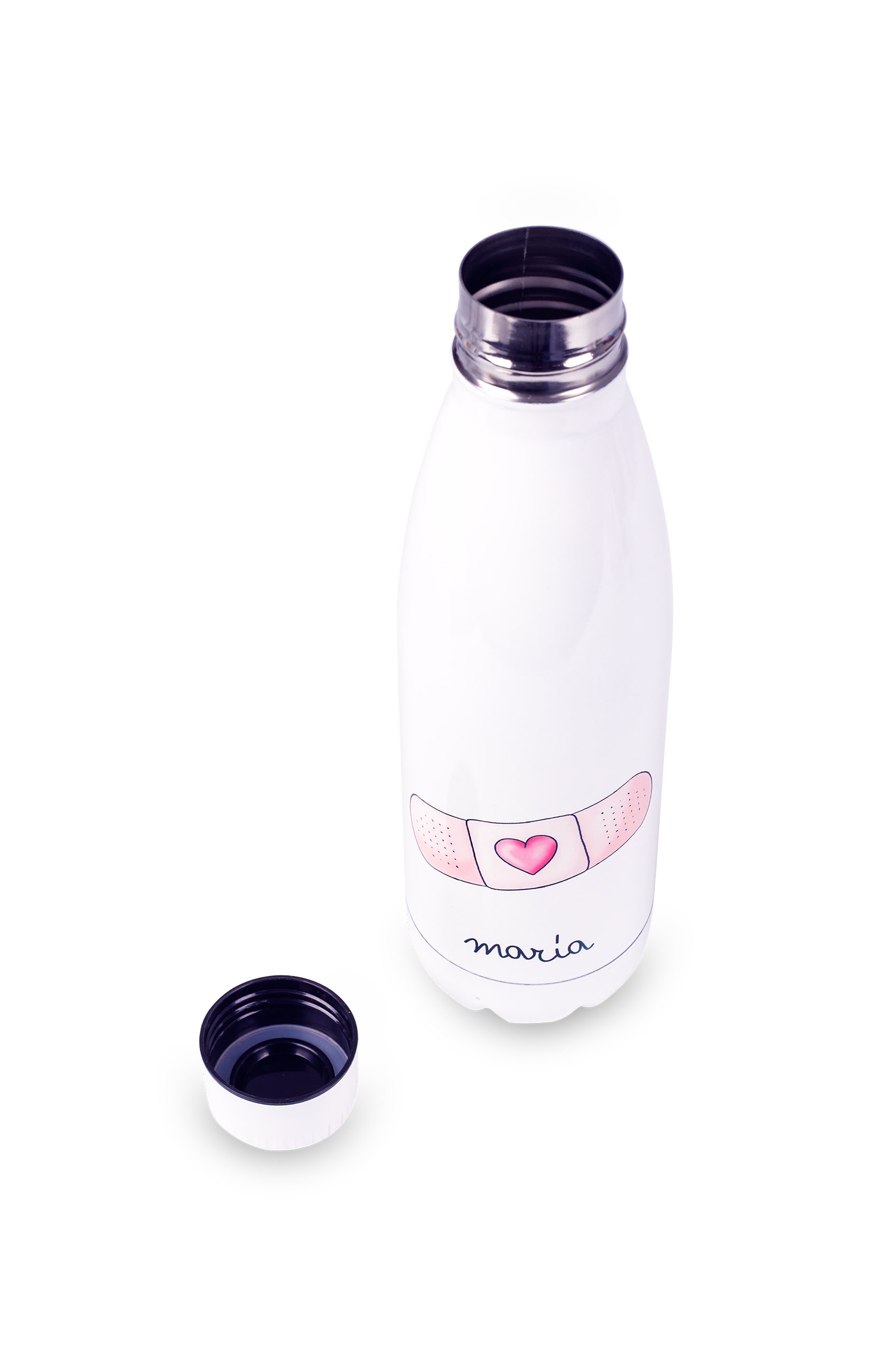 Botella personalizable estampada - tirita @elartedecuidar_-3