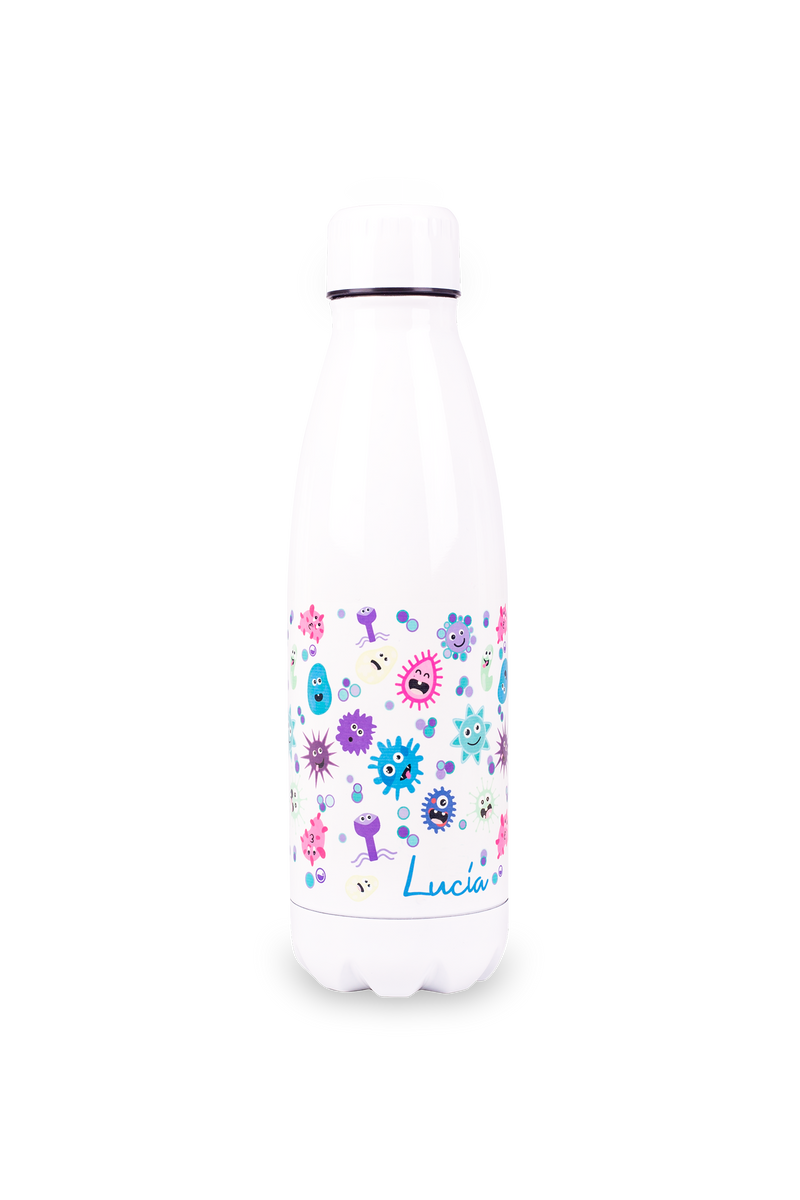 Botella personalizable estampada - Virus-zoom-