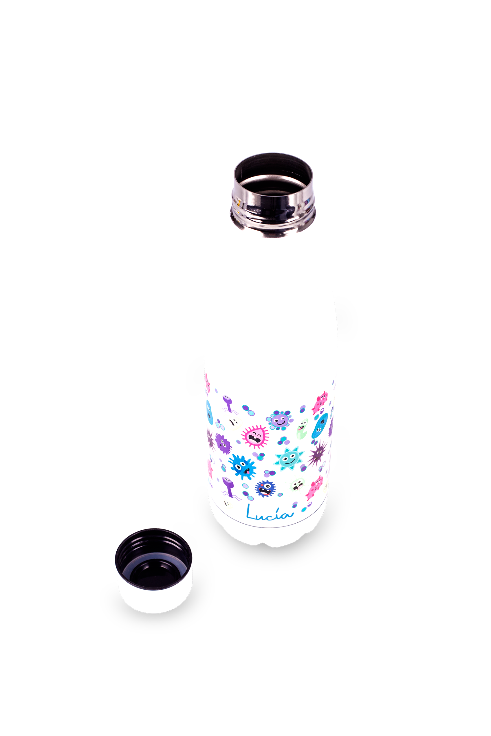 Botella personalizable estampada - Virus