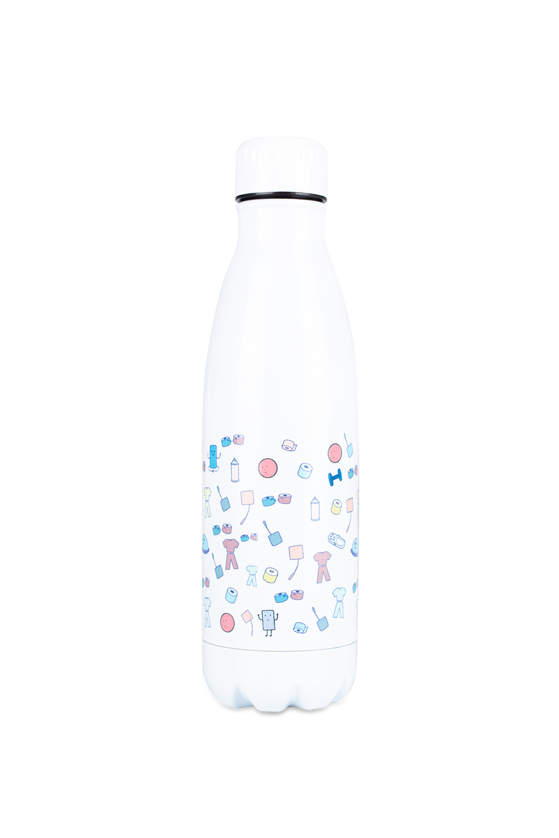 Botella personalizable estampada  - Eres fisioterapeuta-zoom-