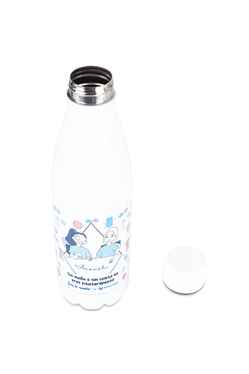 Botella personalizable estampada  - Eres fisioterapeuta-zoom-