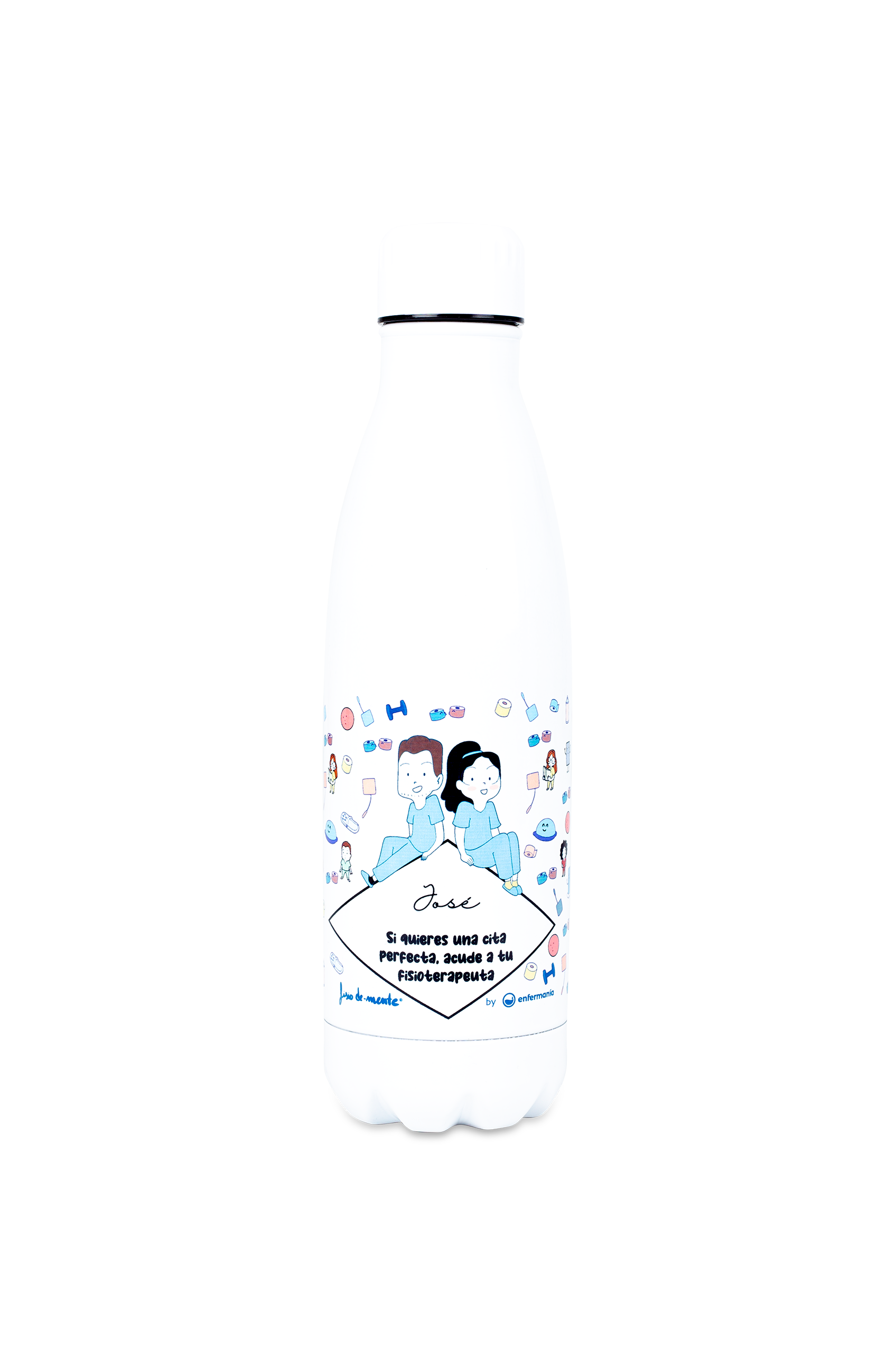 Botella personalizable estampada  – Acude a tu fisio