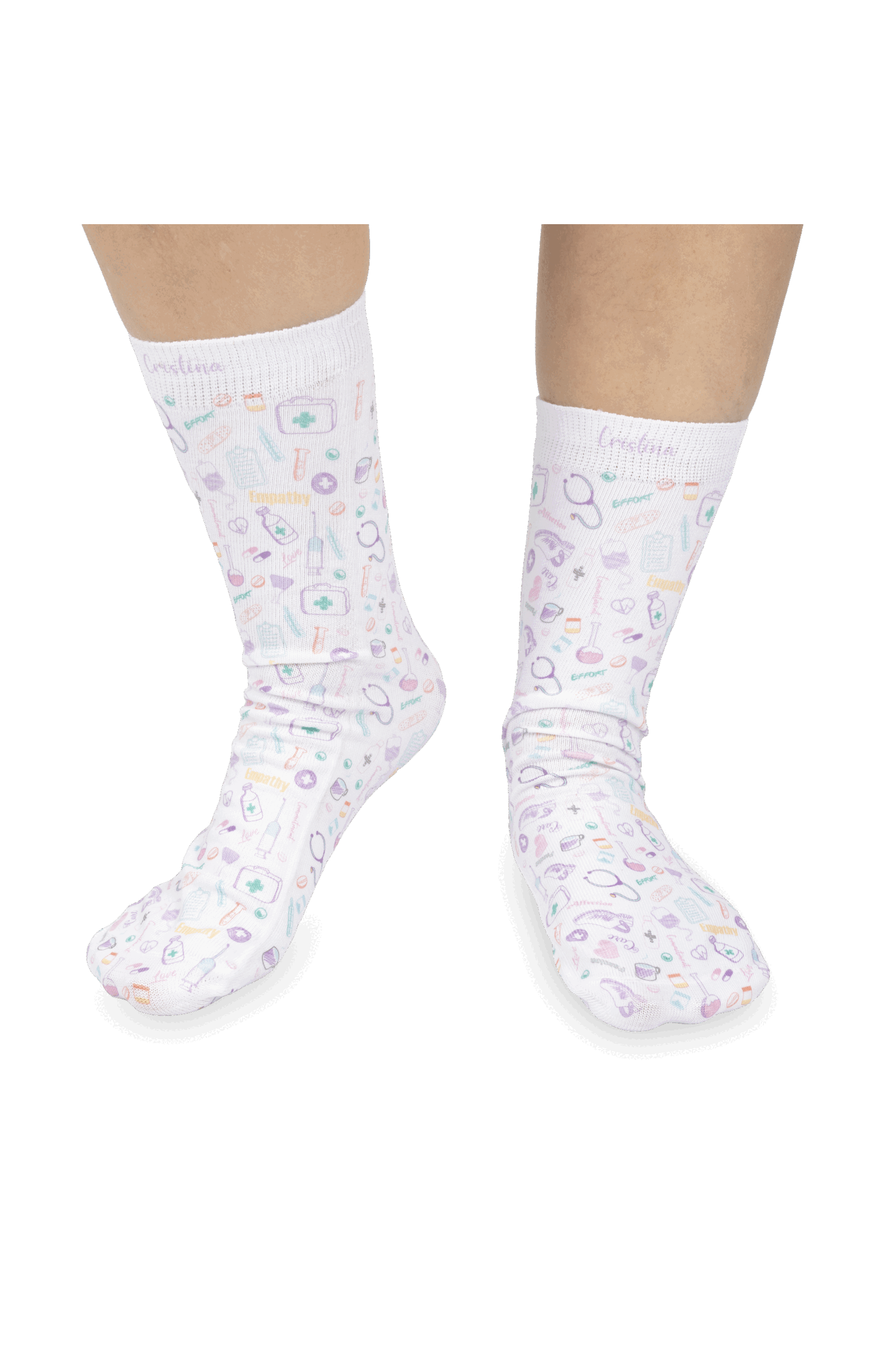 Calcetines estampados personalizados - Care Collection-zoom-1