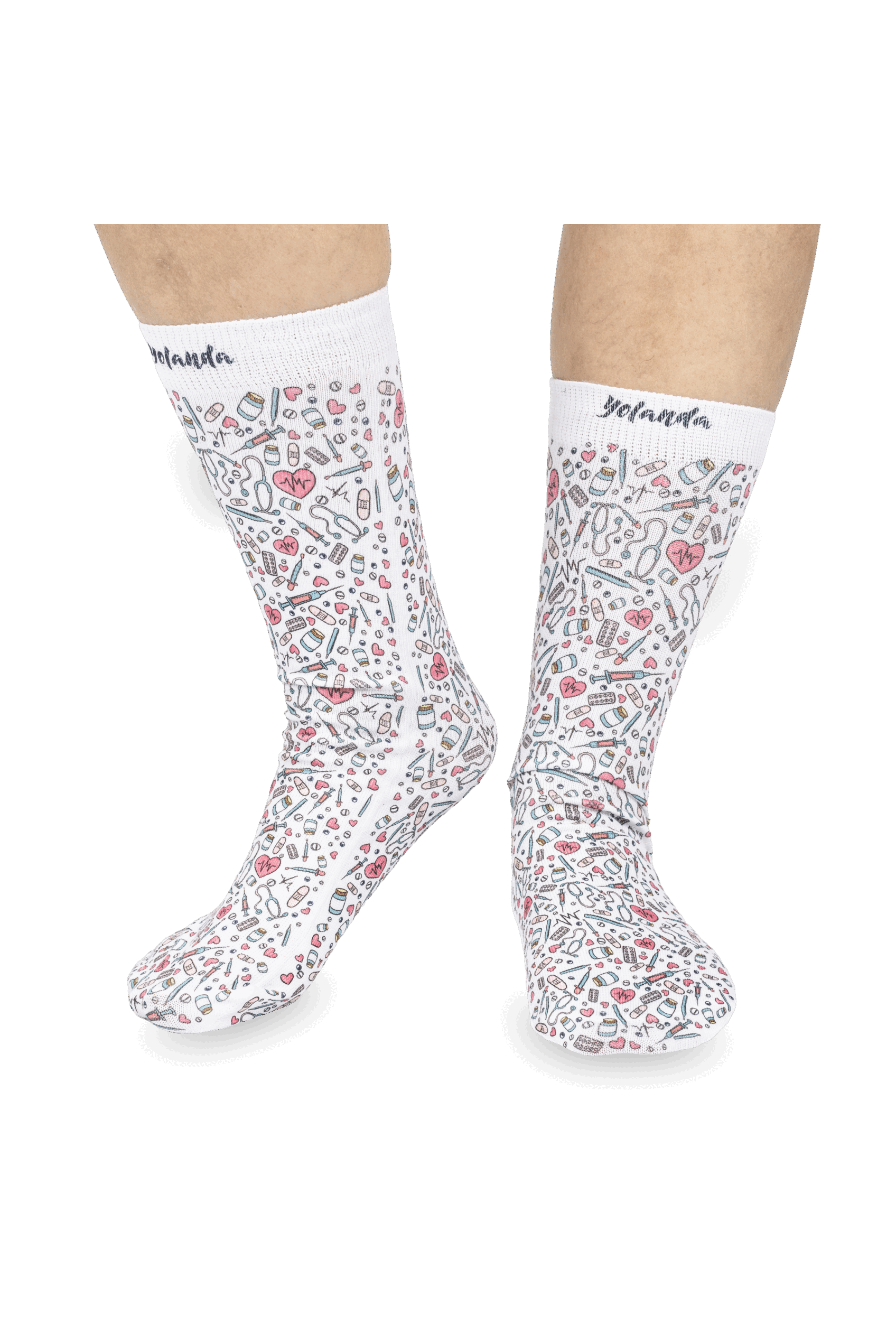 Calcetines estampados personalizados - Colorful Collection