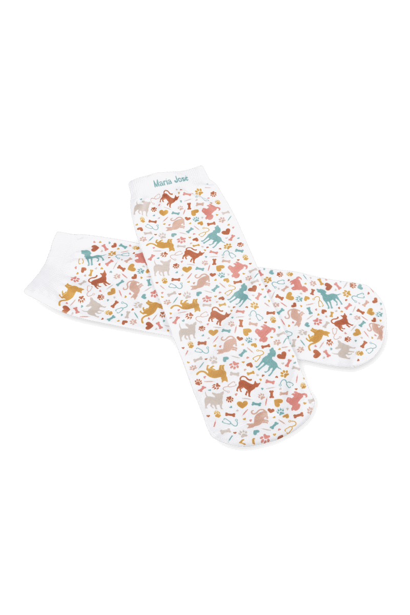 Calcetines estampados personalizados - Vets Collection-zoom-