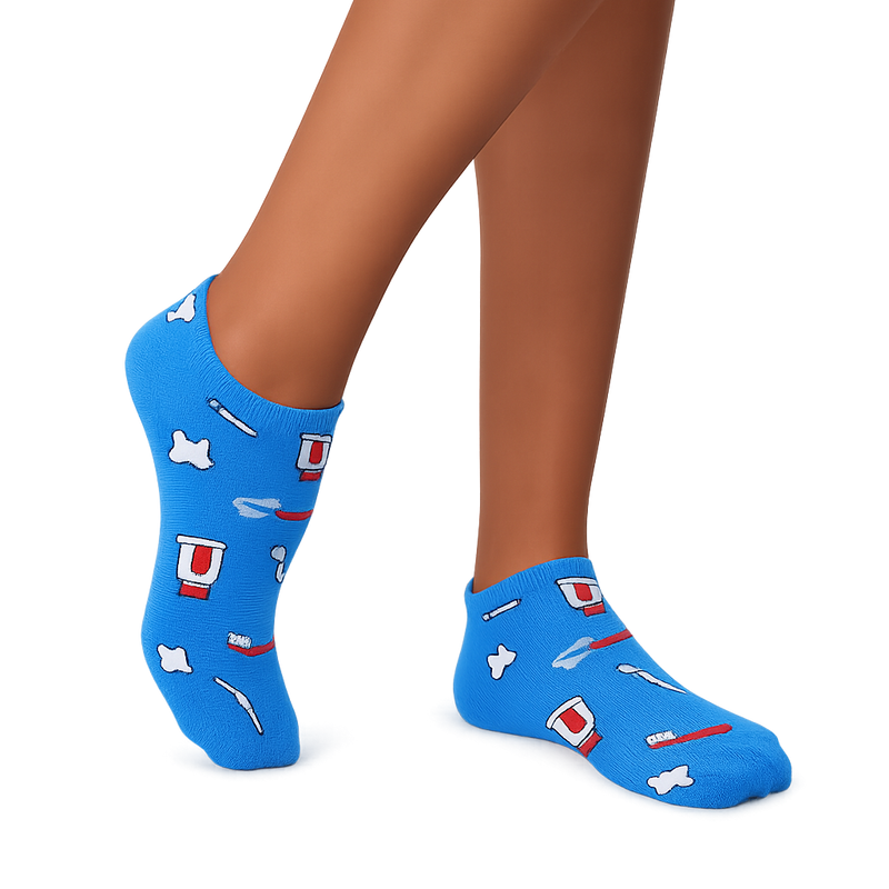 Calcetines Estampados - Dentista Media Caña-zoom-
