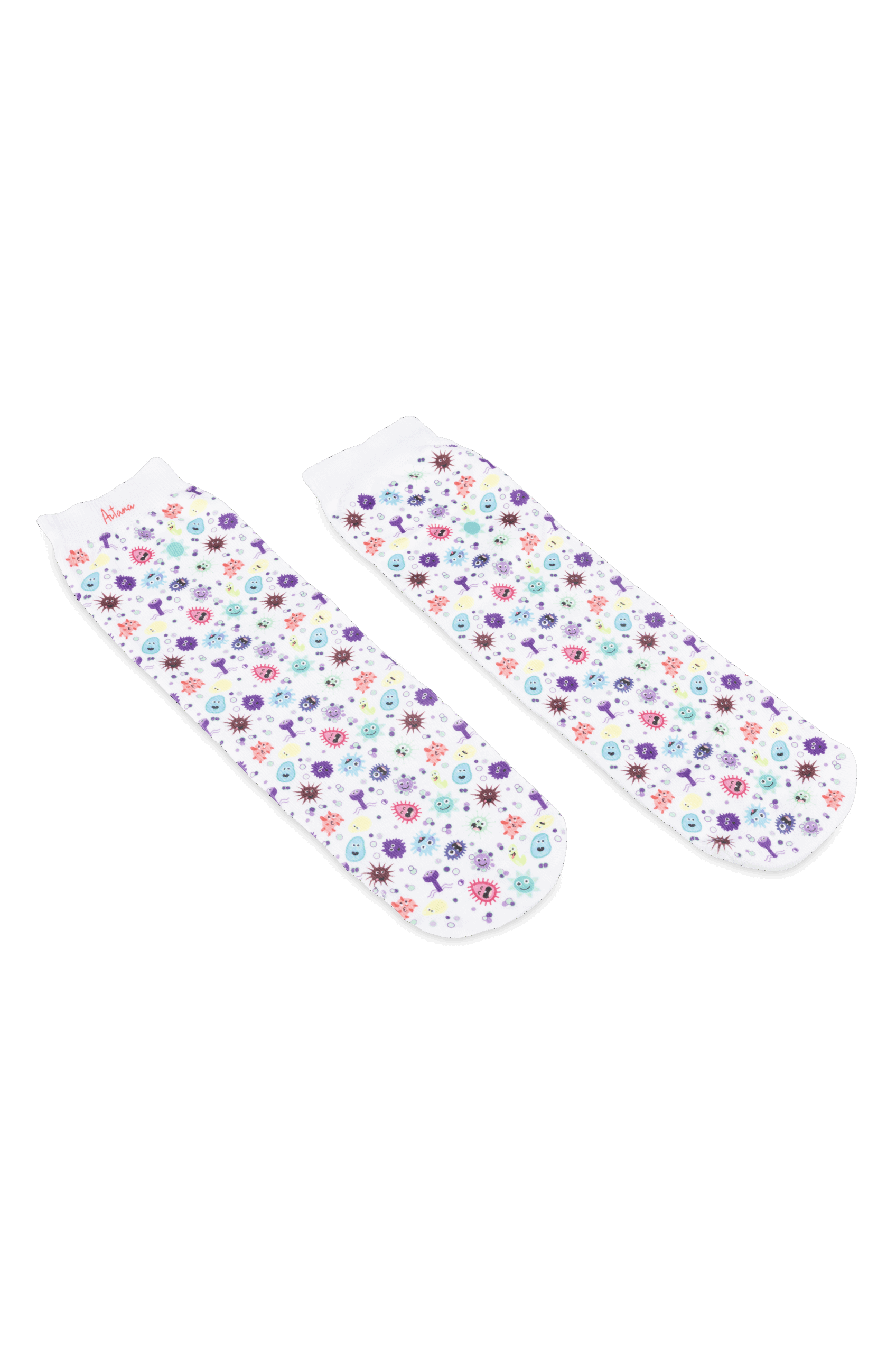 Calcetines estampados personalizados - Virus Collection-zoom-3