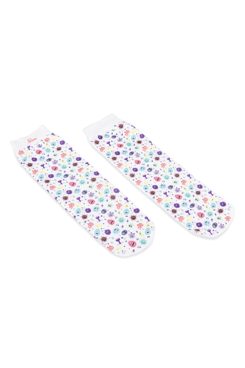 Calcetines estampados personalizados - Virus Collection-zoom-