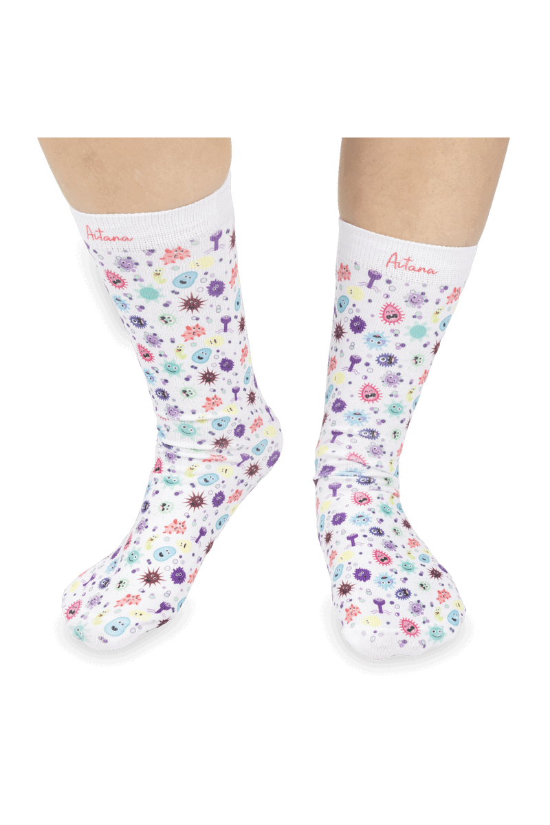 Calcetines estampados personalizados - Virus Collection-zoom-