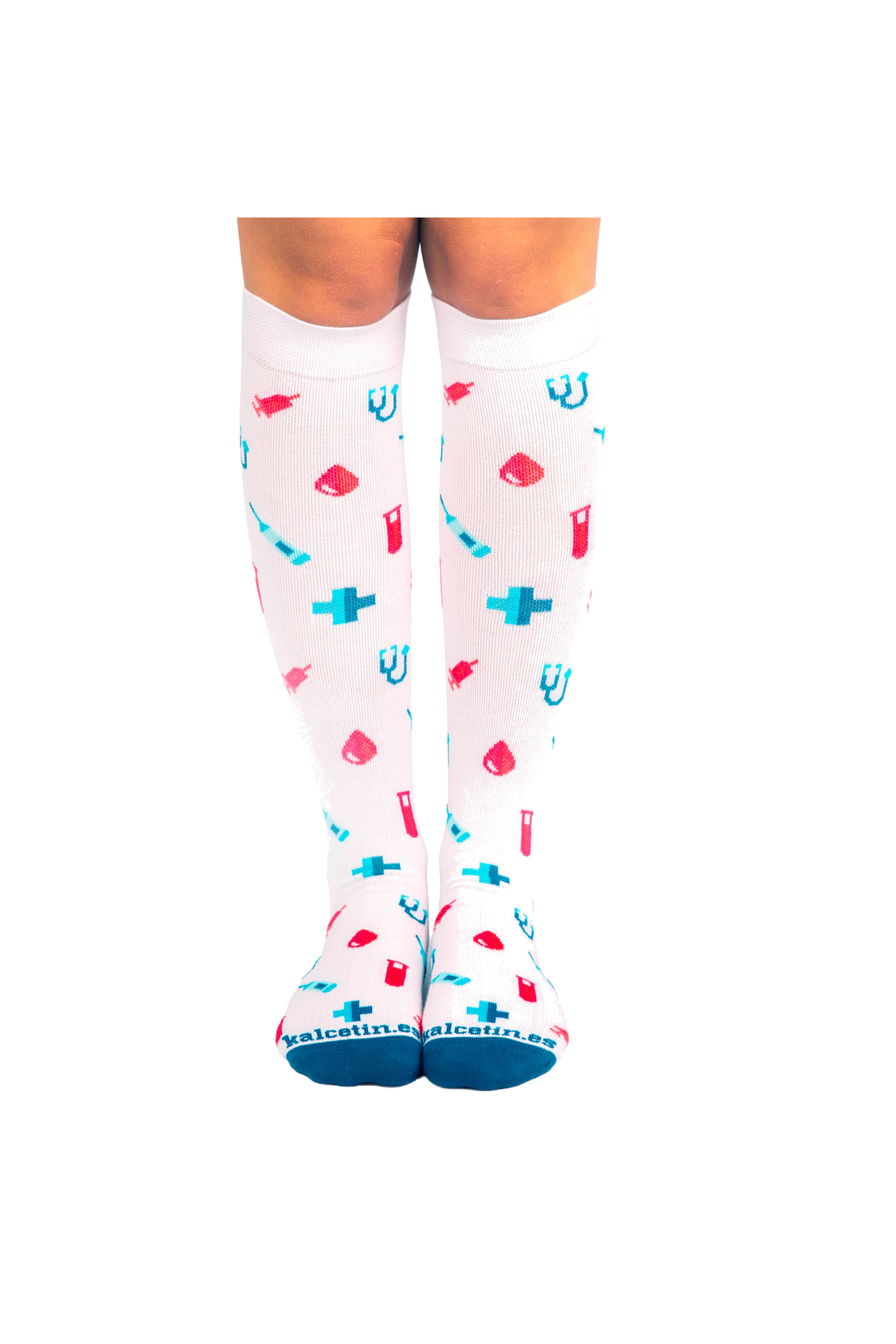 Calcetines Compresivos estampados - Hospital