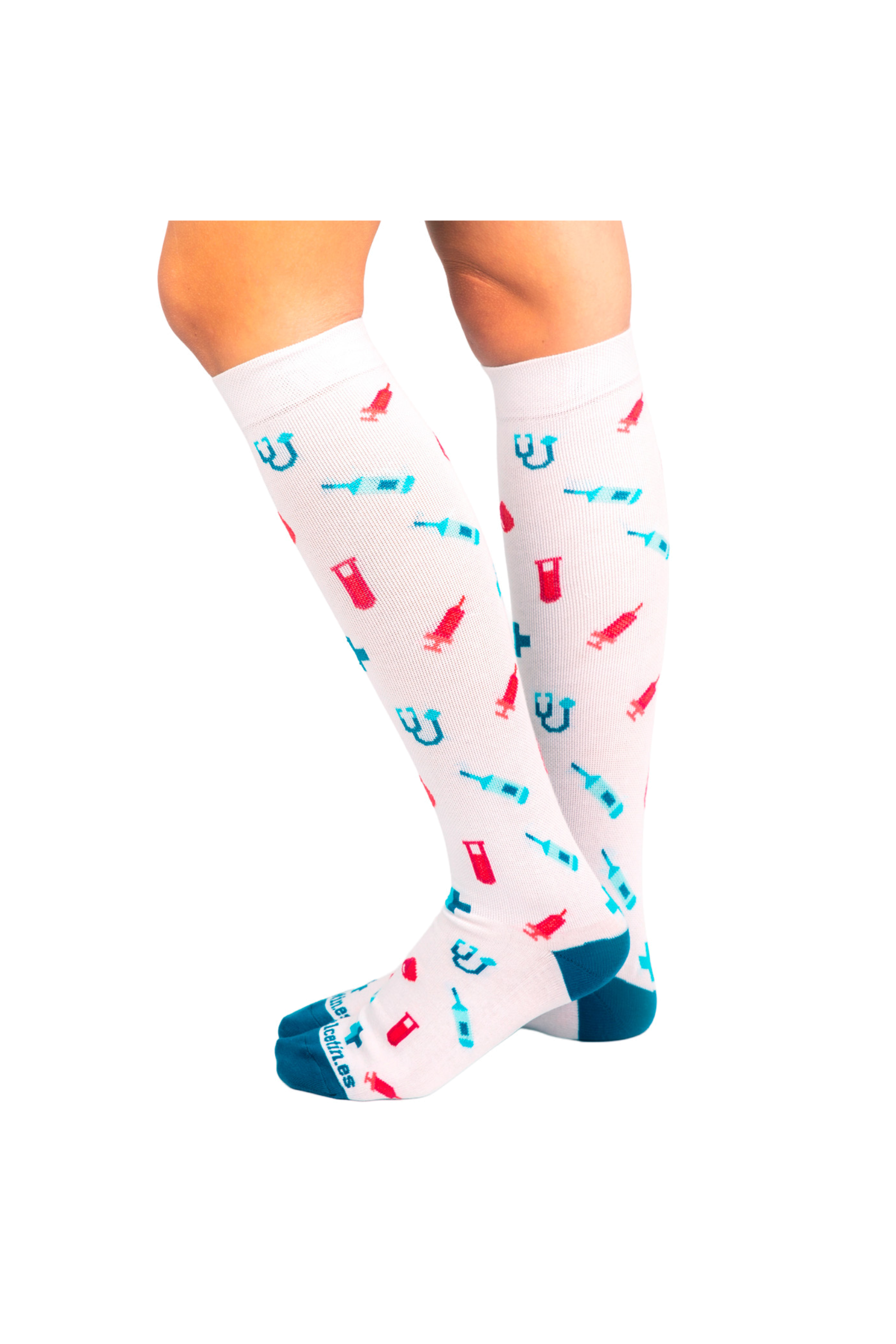 Calcetines Compresivos estampados - Hospital