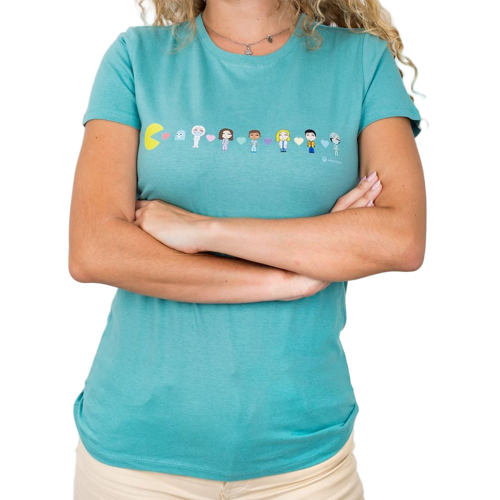Camiseta Estampada Verde Austral – Profesional y Moderna