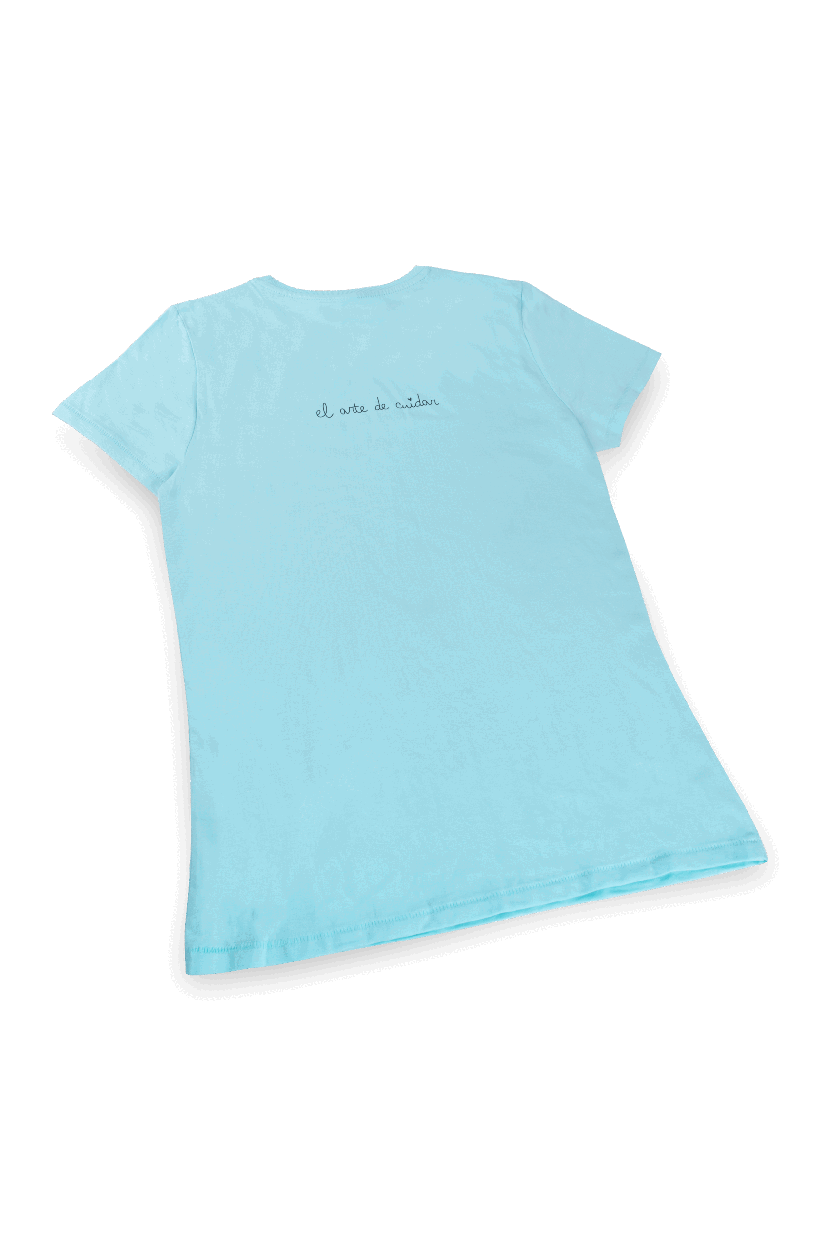 Camiseta Eco mujer Aqua - tirita @elartedecuidar_-zoom-4