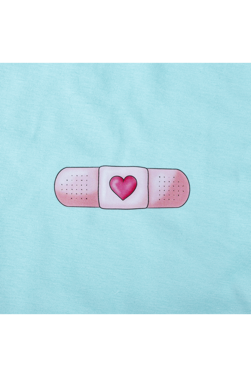 Camiseta Eco mujer Aqua - tirita @elartedecuidar_-zoom-